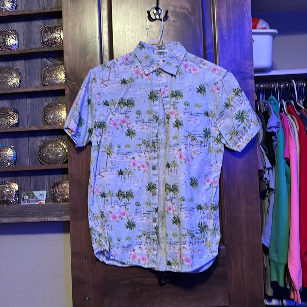 Cactusman button down shirt